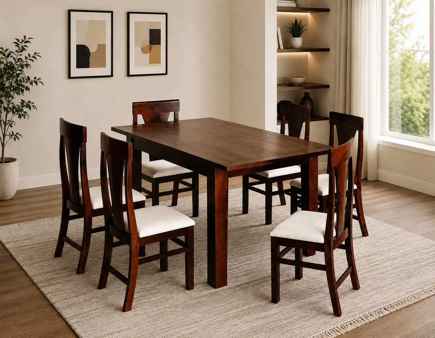 Classic 6-Seater Dining Set
